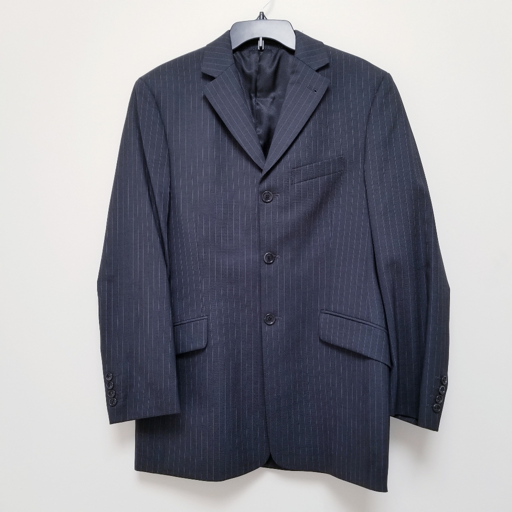 NEXT Pure New Wool pinstripe blazer